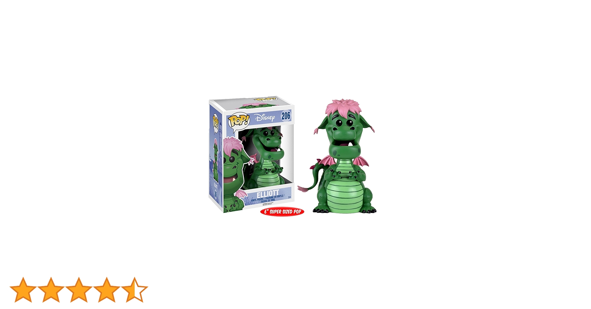 Funko - 206 - Pop - Disney - Pete's Dragon - Elliott - 15cm